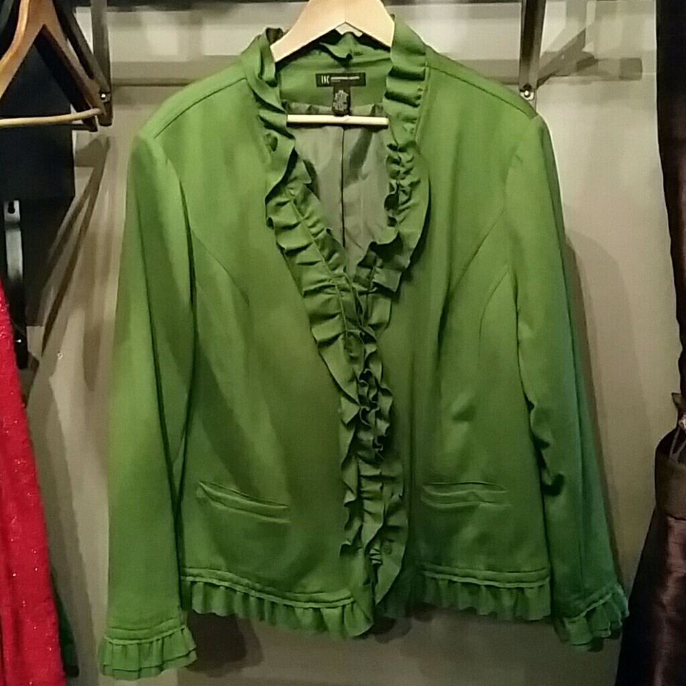 I.N.C. Woman 3x Green Jacket